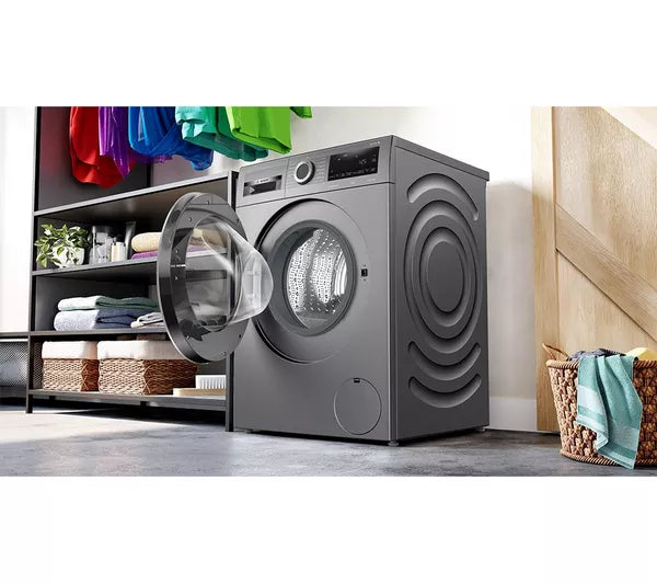BOSCH Series 6 WGG244ZCGB AntiStain 9 kg 1400 Spin Washing Machine - Graphite