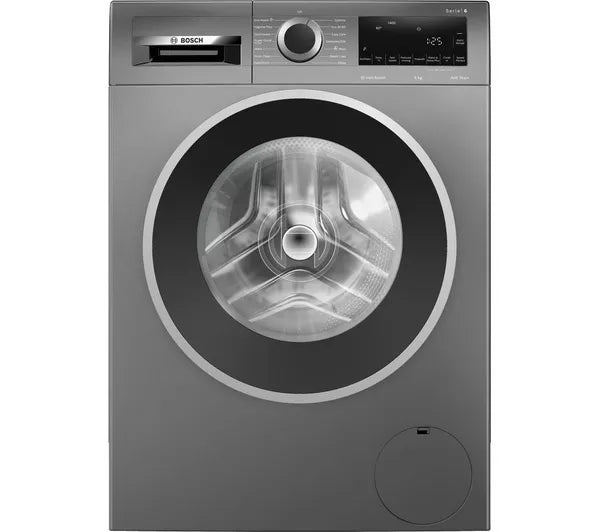 BOSCH Series 6 WGG244ZCGB AntiStain 9 kg 1400 Spin Washing Machine - Graphite