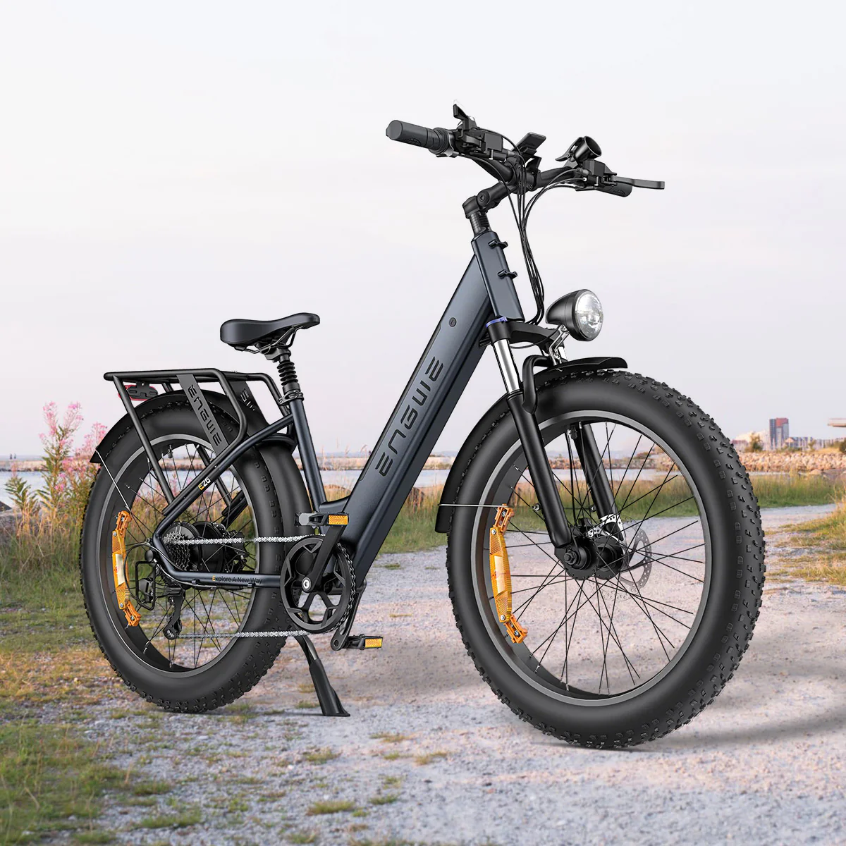 Engwe E26 ST 250W 26 Fat Bike SUV E-bike Damen 48V 16Ah Akku Trekking E-bike