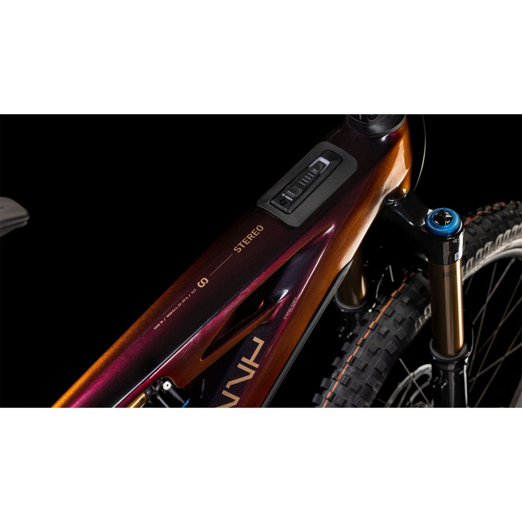 CUBE STEREO HYBRID ONE77 HPC SLT 800 - Carbon Electric Mountainbike - 2025