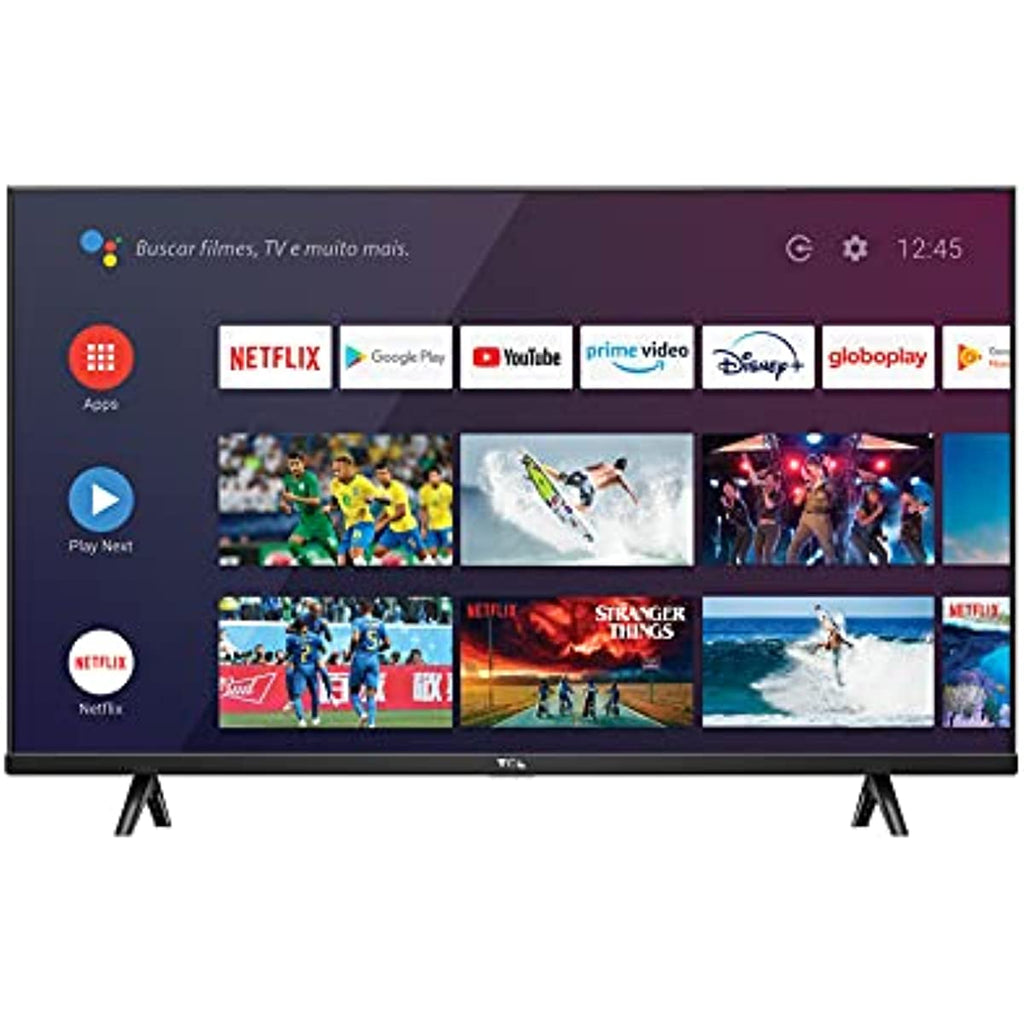Smart TV LED 32" HD TCL 32S615 - Android TV, Wifi, USB