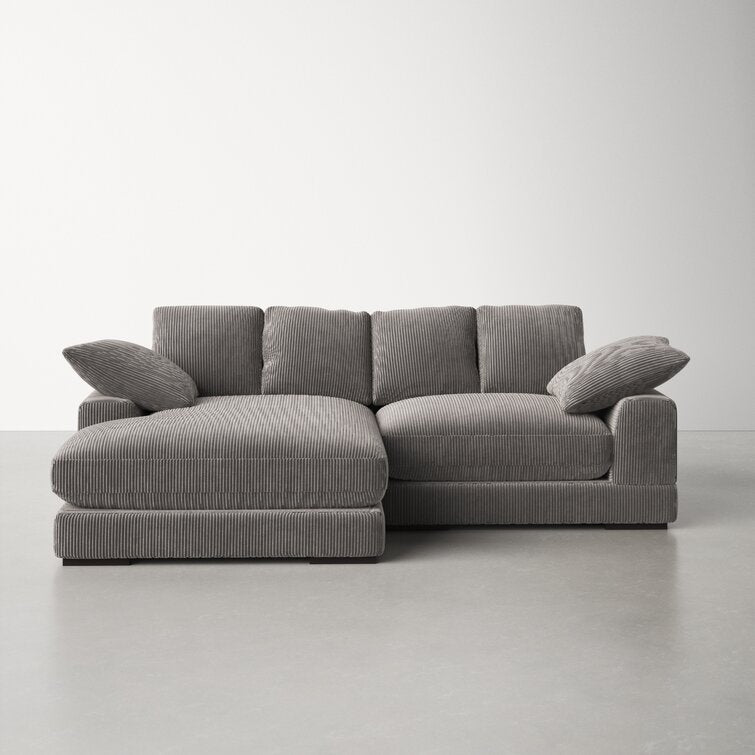 106′′ Wide Reversible Sofa & Chaise