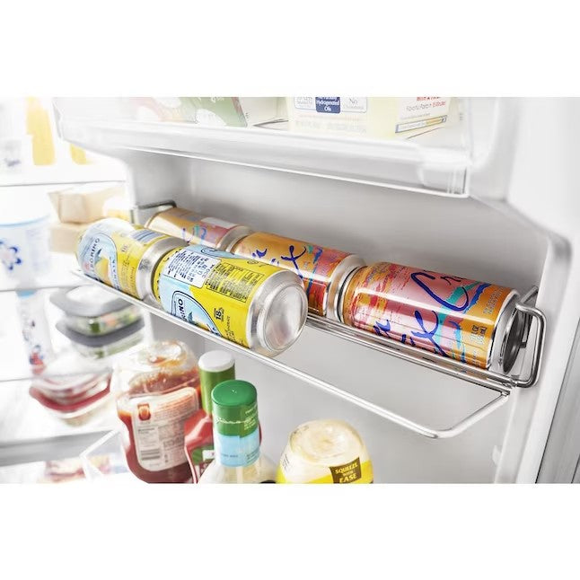 Whirlpool 21.4-cu ft Side-by-Side Refrigerator with Ice Maker (Fingerprint Resistant Stainless Steel)
