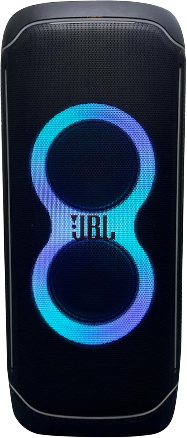 JBL 2 x PartyBox Ultimate 1100W Portable Speaker - Wi-fi & Bluetooth Connectivity Splashproof, Powerful Sound and Exciting Light Show (JBLPARTYBOXULTAM) + Cleaning Cloth + More