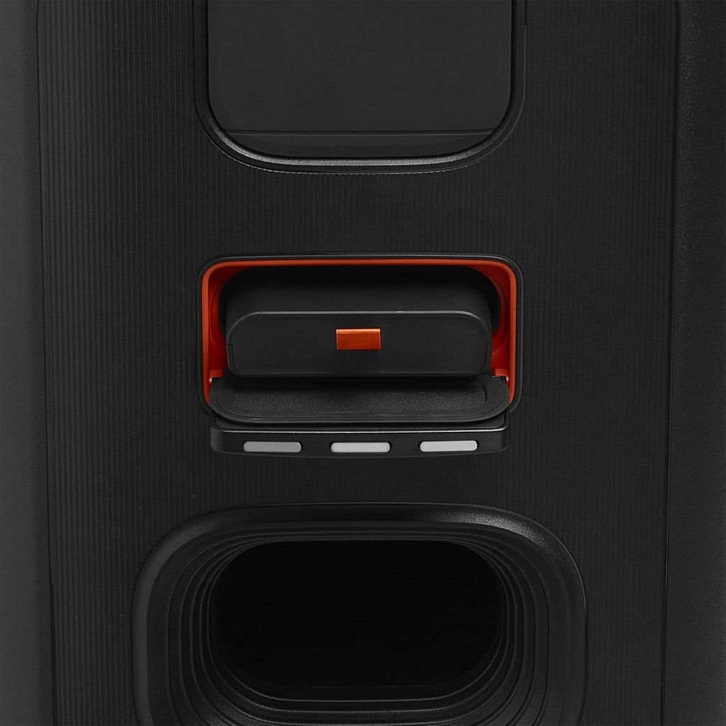 JBL PartyBox Stage 320 Portable Party Speaker with Wireless Two Microphone System (Black)