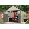 Tremont Outdoor 8'W x 16'D Plastic Storage Shed